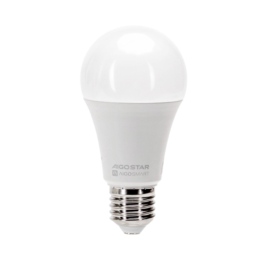 Светодиодная RGBW-лампочка с регулированием яркости A60 E27/15W/230V 2700-6500K Wi-Fi - Aigostar