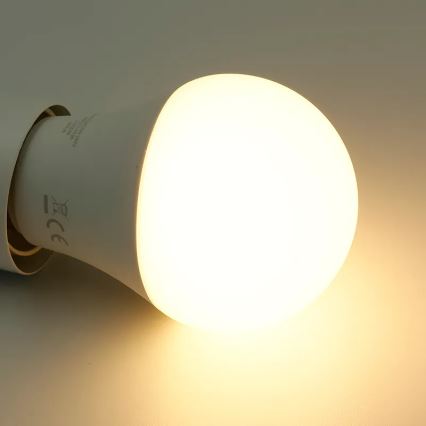 Светодиодная RGBW-лампочка с регулированием яркости A60 E27/9W/230V 2700-6500K Wi-Fi Tuya