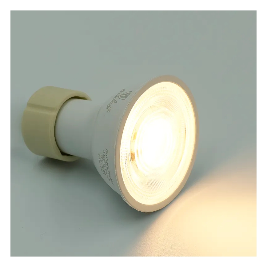 Светодиодная RGBW-лампочка с регулированием яркости GU10/4,5W/230V 2700-6500K Wi-Fi Tuya