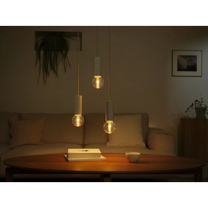 Светодиодная RGBW-лампочка с регулированием яркости Philips Hue White And Color Ambiance E27/6,8W/230V 2000-6500K