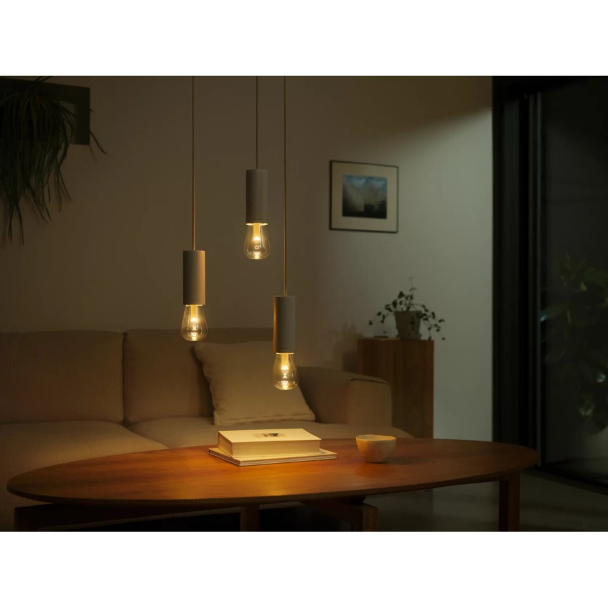 Светодиодная RGBW-лампочка с регулированием яркости Philips Hue White And Color Ambiance E27/6,8W/230V 2000-6500K