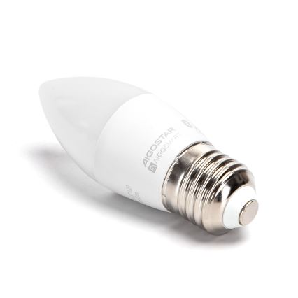 Светодиодная RGBW-лампочка с регулированием яркости C37 E27/6,5W/230V 2700-6500K - Aigostar