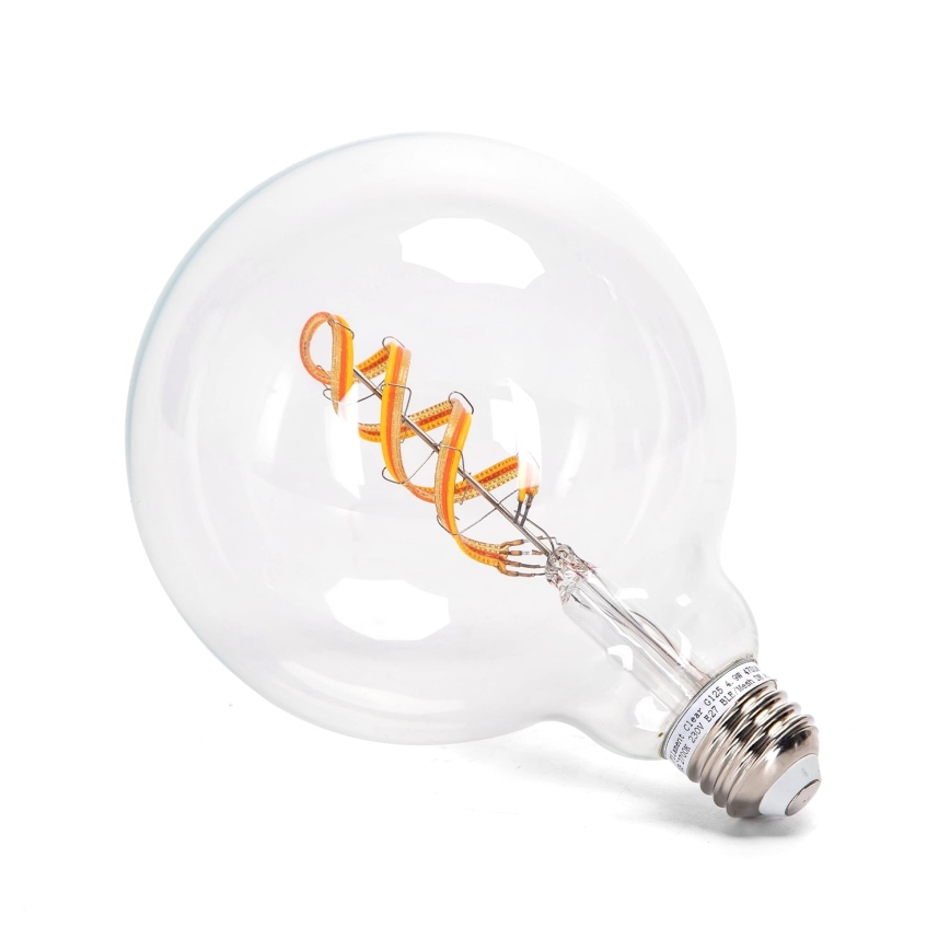 Светодиодная RGBW-лампочка с регулированием яркости FILAMENT MESH Smart G125 E27/4,9W/230V 2700K - Aigostar