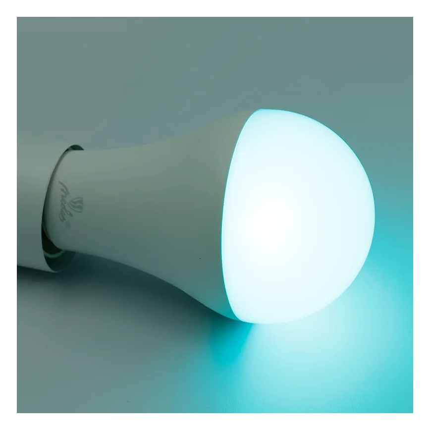 Светодиодная RGBW-лампочка с регулированием яркости A60 E27/15W/230V 2700-6500K Wi-Fi Tuya