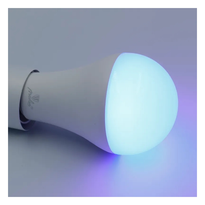 Светодиодная RGBW-лампочка с регулированием яркости A60 E27/15W/230V 2700-6500K Wi-Fi Tuya