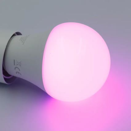 Светодиодная RGBW-лампочка с регулированием яркости A60 E27/9W/230V 2700-6500K Wi-Fi Tuya