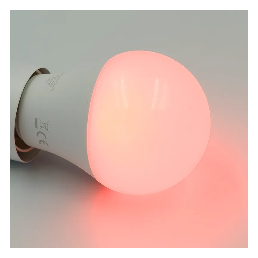 Светодиодная RGBW-лампочка с регулированием яркости A60 E27/9W/230V 2700-6500K Wi-Fi Tuya