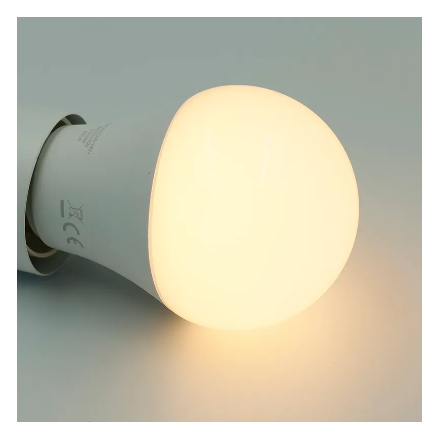 Светодиодная RGBW-лампочка с регулированием яркости A60 E27/9W/230V 2700-6500K Wi-Fi Tuya