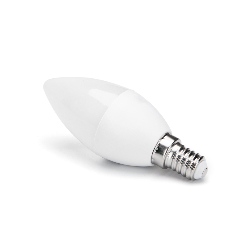 Светодиодная RGBW-лампочка с регулированием яркости C37 E14/6,5W/230V 2700-6500K Wi-Fi - Aigostar