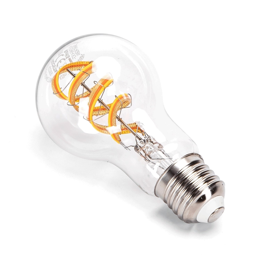 Светодиодная RGBW-лампочка с регулированием яркости FILAMENT A60 E27/4,9W/230V 2700K Wi-Fi - Aigostar