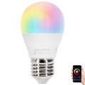 Светодиодная RGBW-лампочка с регулированием яркости G45 E27/6,5W/230V 2700-6500K - Aigostar