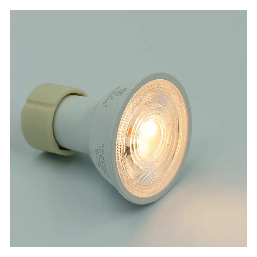 Светодиодная RGBW-лампочка с регулированием яркости GU10/4,5W/230V 2700-6500K Wi-Fi Tuya