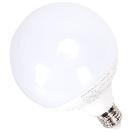 Светодиодная RGBW-лампочка с регулированием яркости MESH G120 E27/4,9W/230V 2700-6500K + дистанционное управление - Aigostar