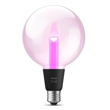 Светодиодная RGBW-лампочка с регулированием яркости Philips Hue White And Color Ambiance G125 E27/6,8W/230V 2000-6500K