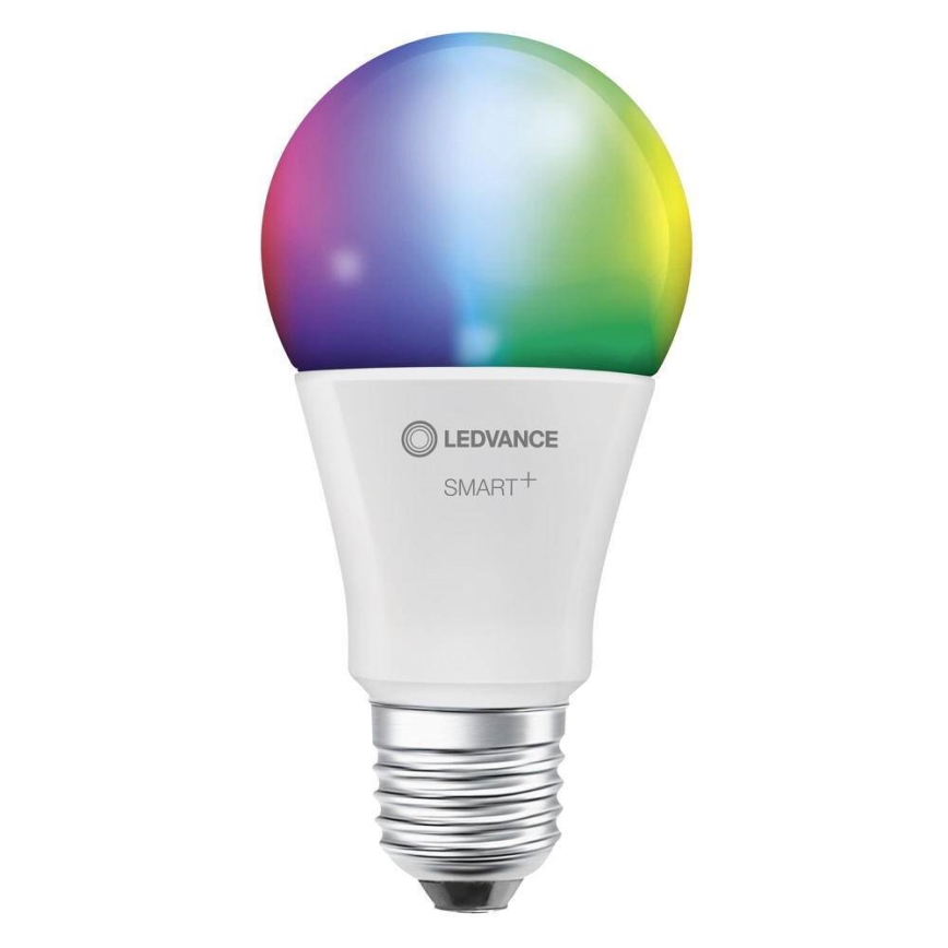 Светодиодная RGBW-лампочка с регулированием яркости SMART+ E27/14W/230V 2700-6500K Wi-Fi - Ledvance
