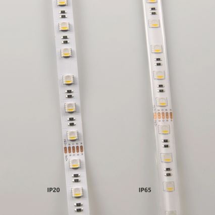 Светодиодная RGBW-лента с регулированием яркости 3м LED/22W/24/230V + дистанционное управление