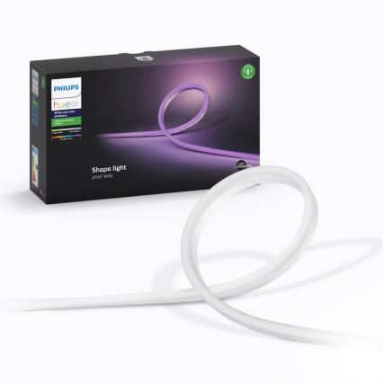 Светодиодная RGBW-лента с регулированием яркости Philips Hue LED/40W 5 м IP67