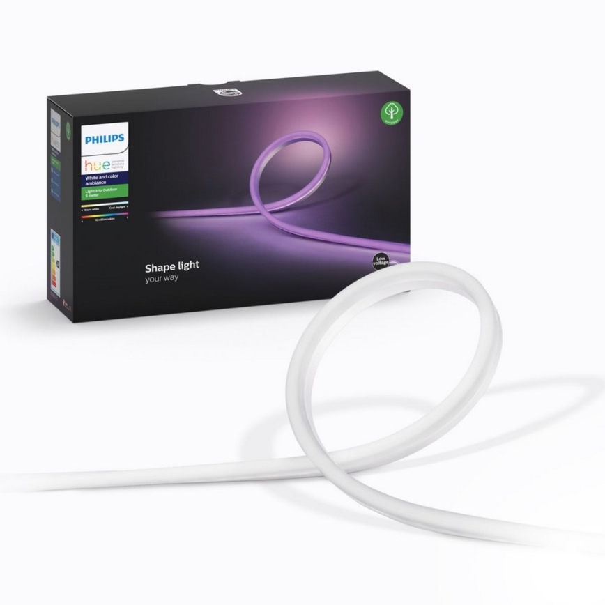Светодиодная RGBW-лента с регулированием яркости Philips Hue LED/40W 5 м IP67