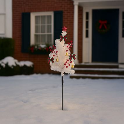 Светодиодная рождественская декорация LED/1W/230V 75 cm IP44 белая