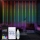Светодиодная рождественская RGB гирлянда-водопад с регулированием яркости WIZARD 300xLED/USB 3x3 м + дистанционное управление