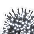 Светодиодная рождественская уличная гирлянда 100xLED/15 м IP44 холодный белый