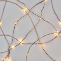 Светодиодная рождественская уличная гирлянда 40xLED/9 м IP44 теплый белый