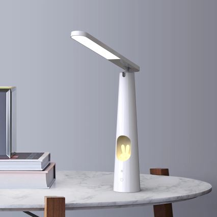 Светодиодная сенсорная настольная лампа с регулированием яркости BUNNY LED/7W/230V 2700/4000/6500K белый