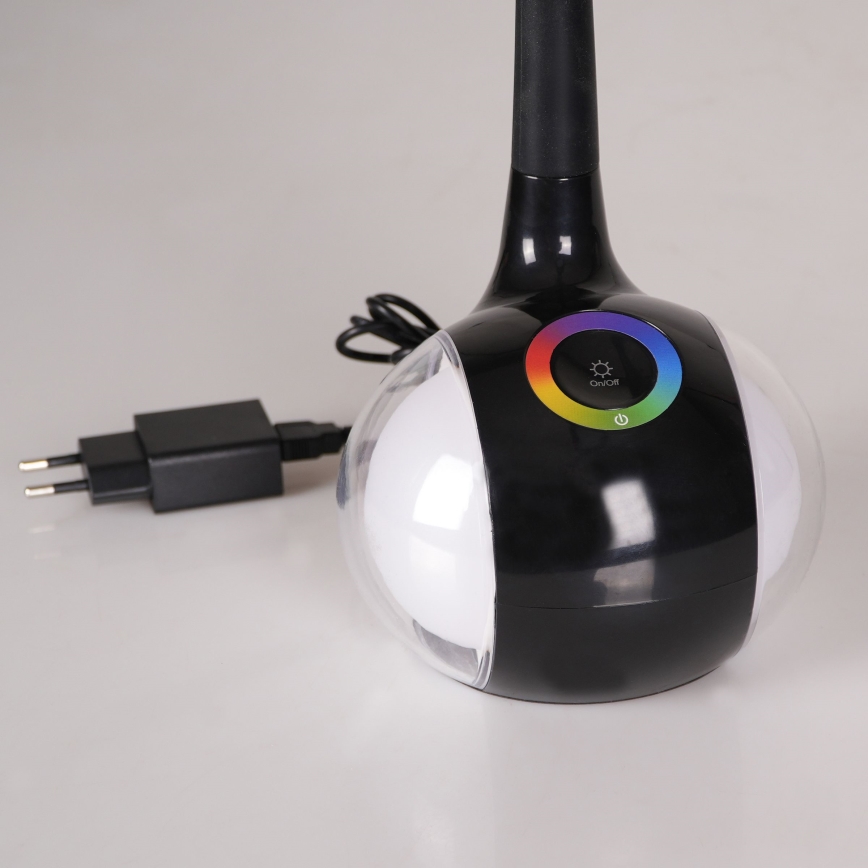 Светодиодная сенсорная настольная лампа с регулированием яркости COSMOS LED/6,5W/230V черный