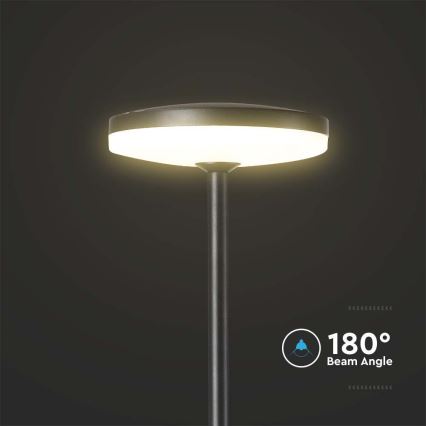 Светодиодная уличная лампа LED/12W/230V 3000K IP65 антрацит