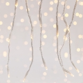 Светодиодная уличная рождественская гирлянда-водопад CURTAIN 360xLED/3,6W/230V 2x2 м IP44 теплый белый