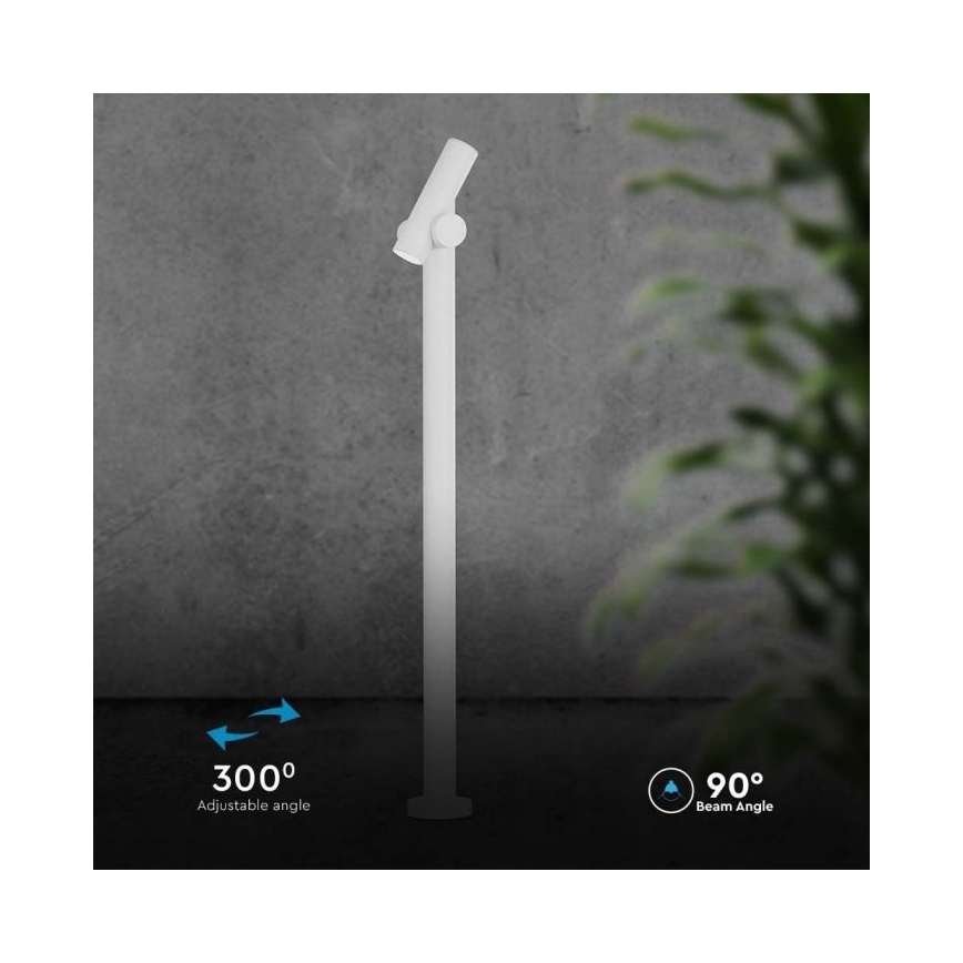 Светодиодная уличная гибкая лампа LED/4W/230V 4000K IP44 100 см белый