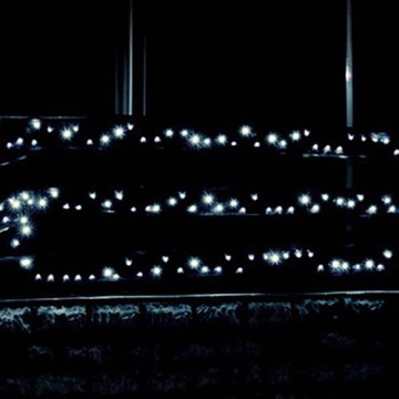 Светодиодная уличная гирлянда 70 м 1000xLED/230V холодный белый IP44