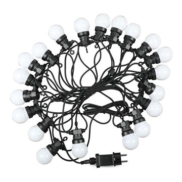 Светодиодная уличная гирлянда STRING 10 м 20xLED/0,5W/230V IP44 6000K