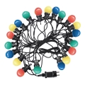 Светодиодная уличная гирлянда STRING RGB 10 м 20xLED/0,5W/230V IP44