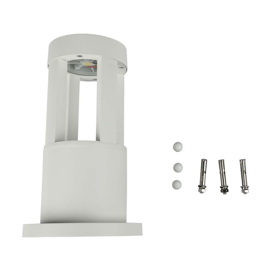 Светодиодная уличная лампа LED/10W/230V 25cm 6400K IP65 белая