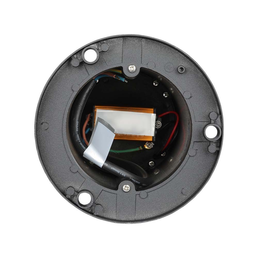 Светодиодная уличная лампа LED/10W/230V 80cm 6400K IP65 черная