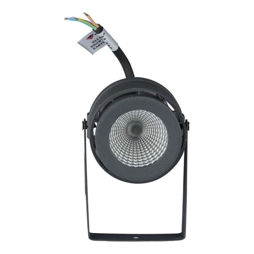 Светодиодная уличная лампа LED/12W/100-240V IP65 3000K серый