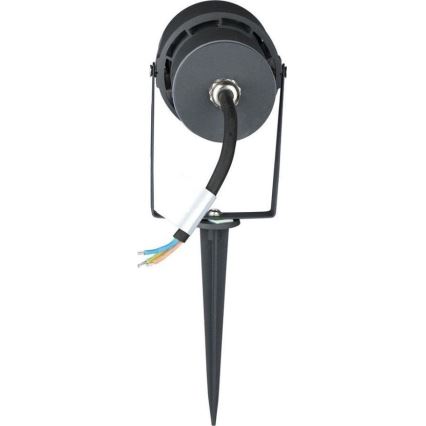 Светодиодная уличная лампа LED/12W/100-240V IP65 3000K серый