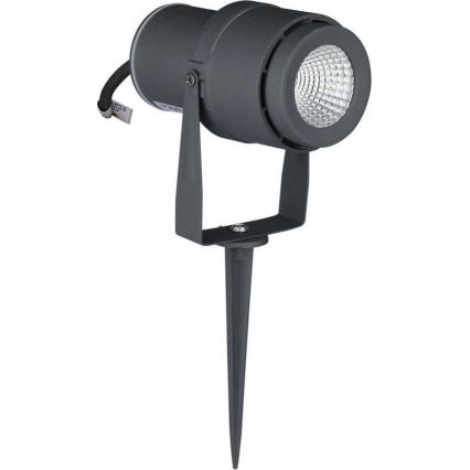 Светодиодная уличная лампа LED/12W/100-240V IP65 3000K серый