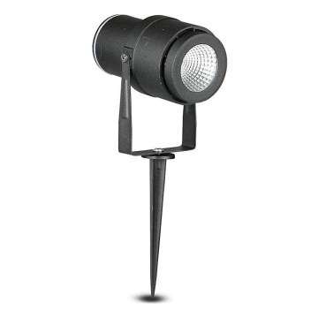 Светодиодная уличная лампа LED/12W/100-240V IP65 4000K черный