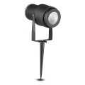Светодиодная уличная лампа LED/12W/100-240V IP65 черный - зеленый свет