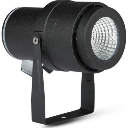 Светодиодная уличная лампа LED/12W/100-240V IP65 черный - зеленый свет