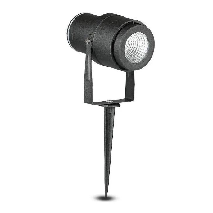 Светодиодная уличная лампа LED/12W/230V 3000K черная IP65
