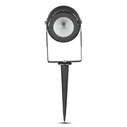 Светодиодная уличная лампа LED/12W/230V 3000K черная IP65