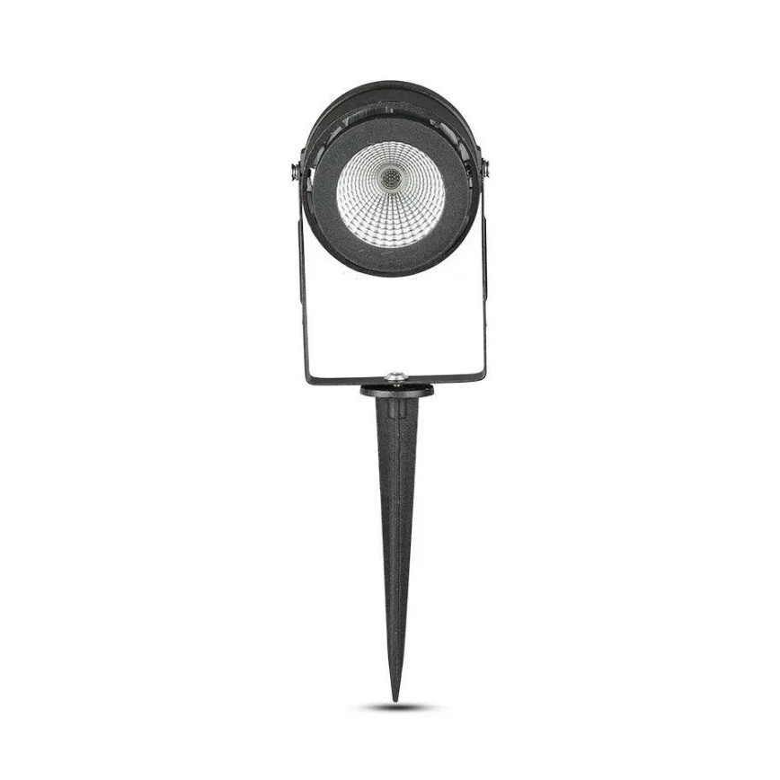 Светодиодная уличная лампа LED/12W/230V 3000K черная IP65