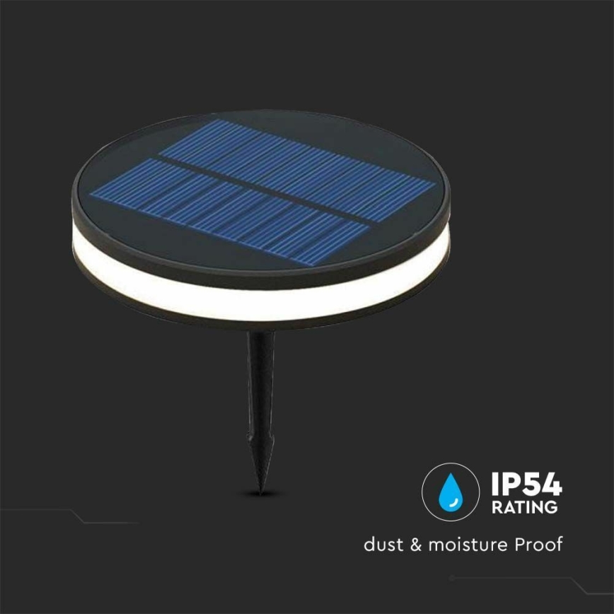 Светодиодная уличная лампа на солнечной батарее LED/1,8W/3,7V IP54 3000K 1800 mAh