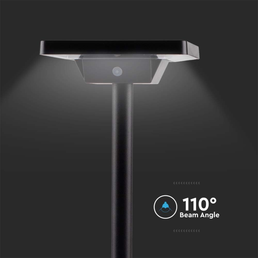 Светодиодная уличная лампа на солнечной батарее 2в1 LED/2W/3,7V IP65 3000/4000/6500K 2600 mAh