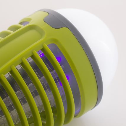 Светодиодная уличная лампа с ловушкой для насекомых LED/5W/USB 1800mAh IP44