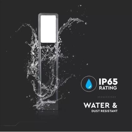 Светодиодная уличная лампа SAMSUNG CHIP LED/10W/230V 3000K IP65 черная