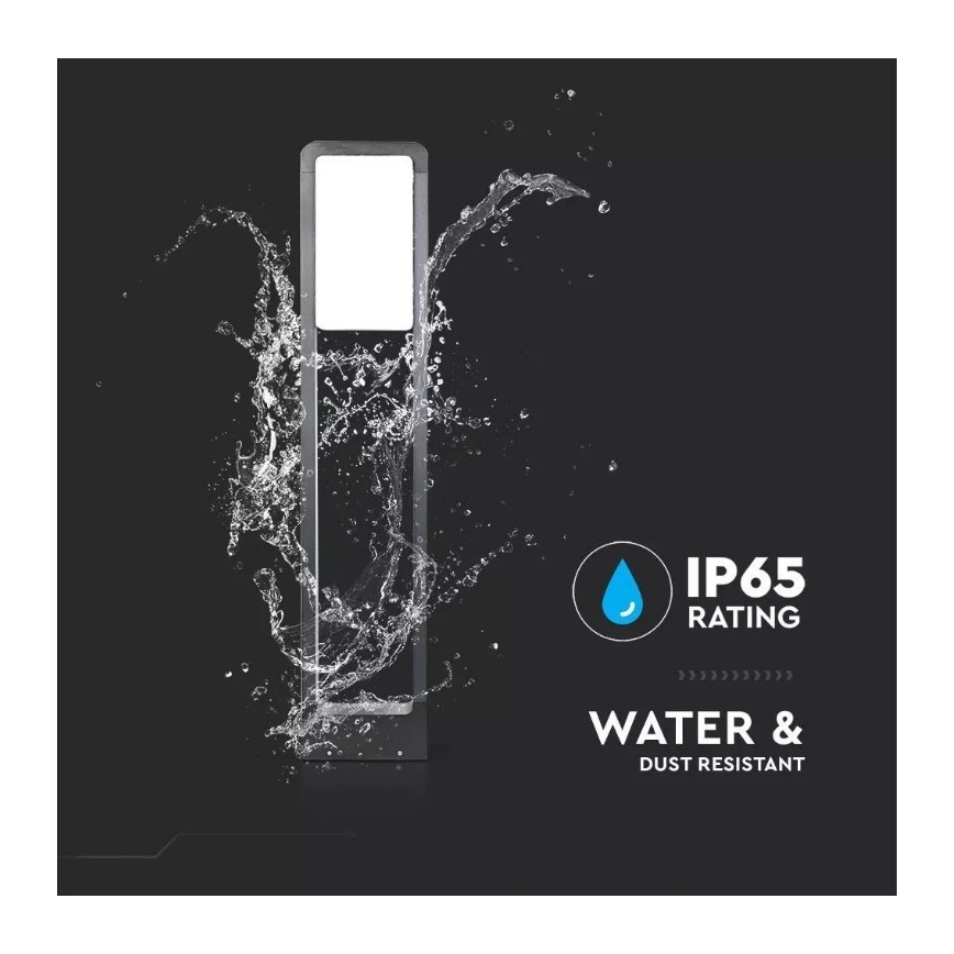 Светодиодная уличная лампа SAMSUNG CHIP LED/10W/230V 3000K IP65 черная